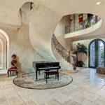 High Ceilings and French Limestone Floors